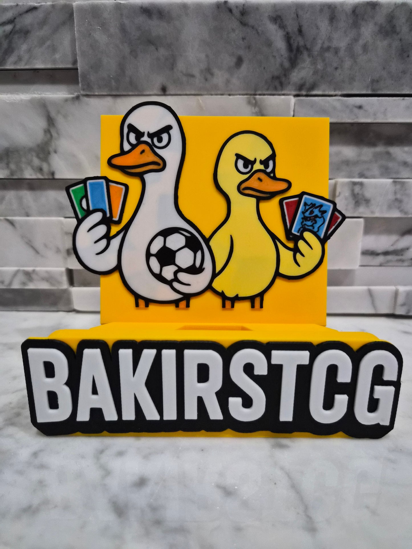 Jumbo Premier Custom Card Stand (add your logo)