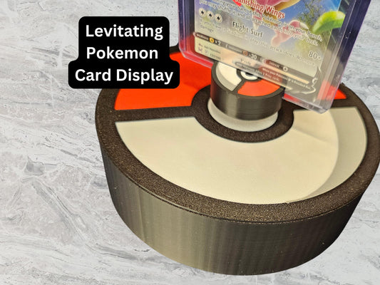 Pokemon Card Stand, Levitating Pokemon Stand, Trading card display