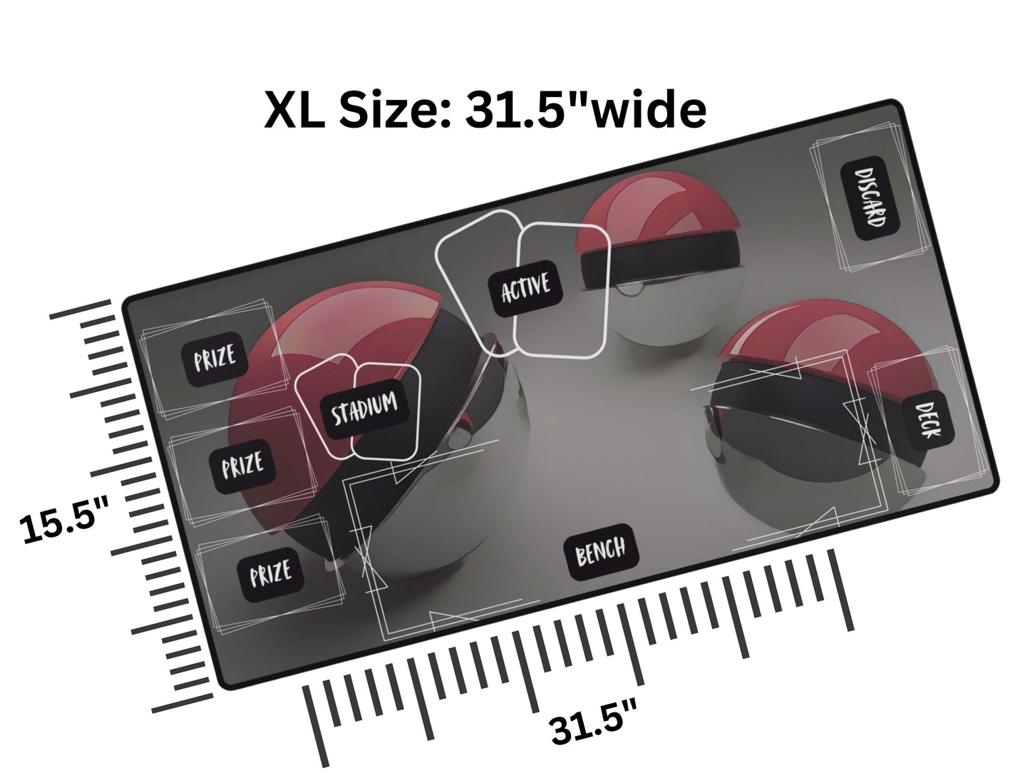 XL Custom TCG Playmat, Personalized Play Mat, Custom Board Game Mat With Zones, MTG Gift, Trading Card Games, Magic the Gathering