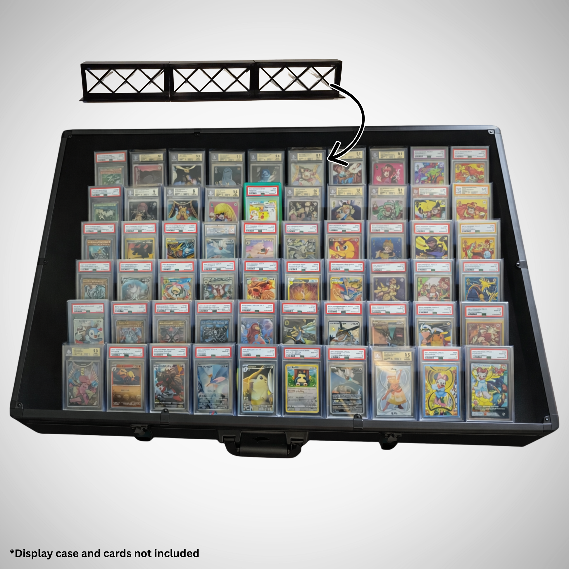 Illusion Card Risers, Display Case Card Riser Stands for your card cas – Illusion Collectibles