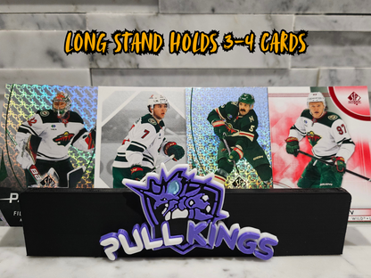 Custom X-Wide Card Stand, 3D Printed Sports Card Stands - Customized with your logo