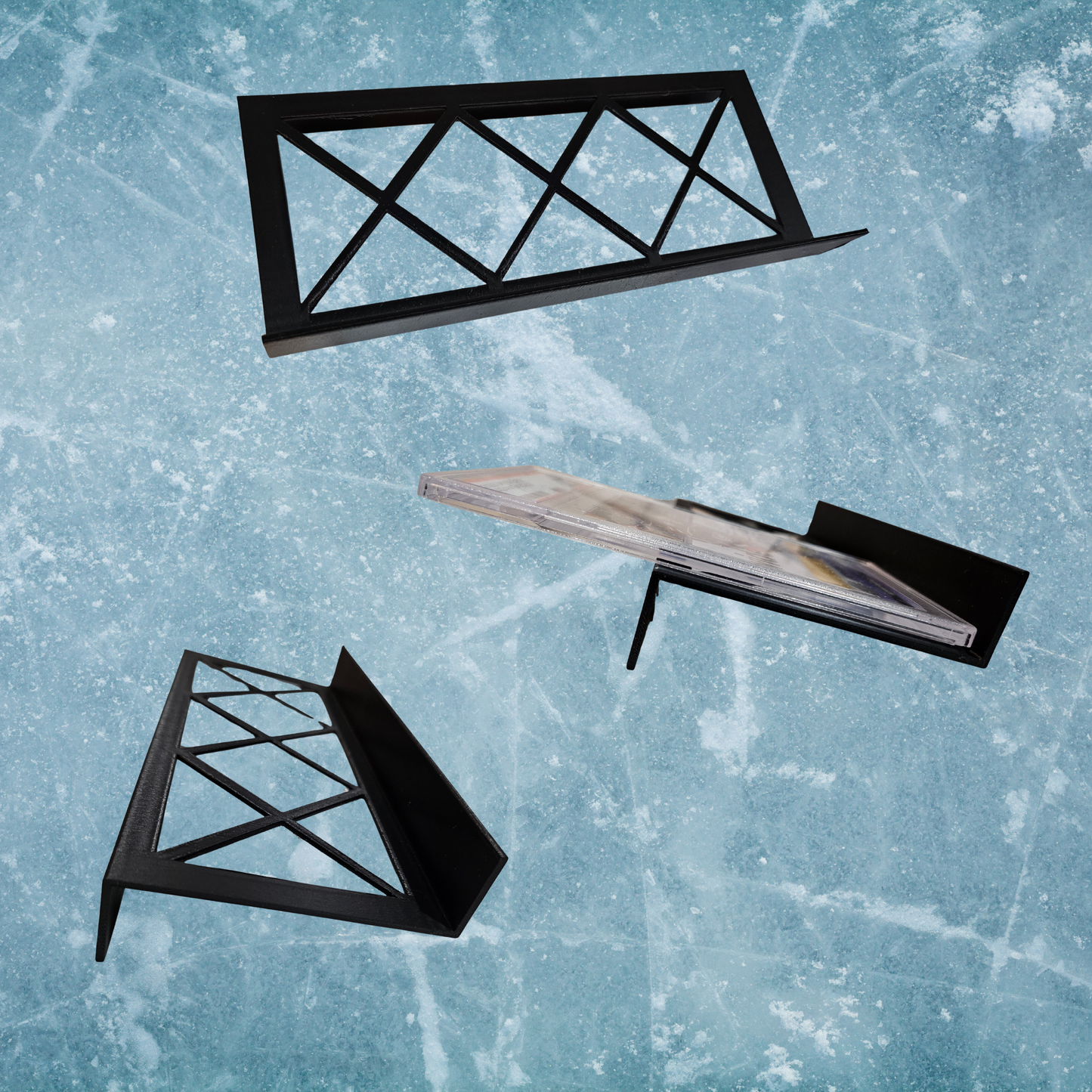 Illusion Card Risers, Display Case Card Riser Stands for your card case, Sold in sets