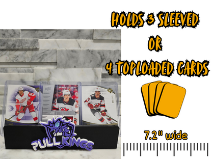 Custom X-Wide Card Stand, 3D Printed Sports Card Stands - Customized with your logo