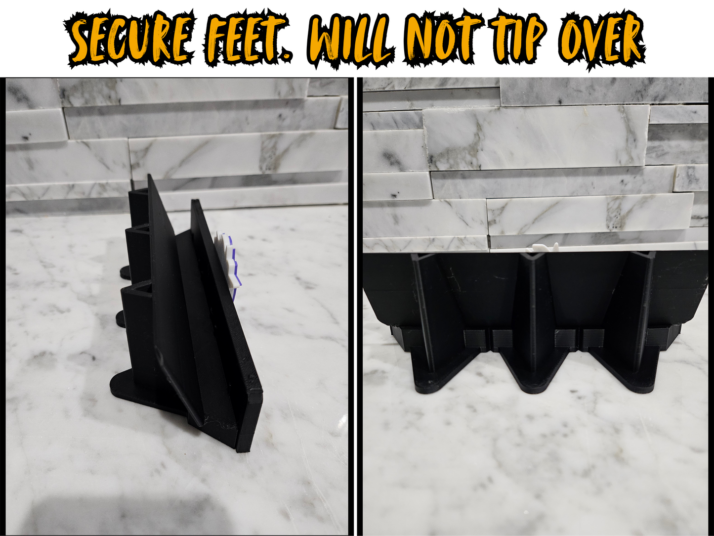 Custom X-Wide Card Stand, 3D Printed Sports Card Stands - Customized with your logo