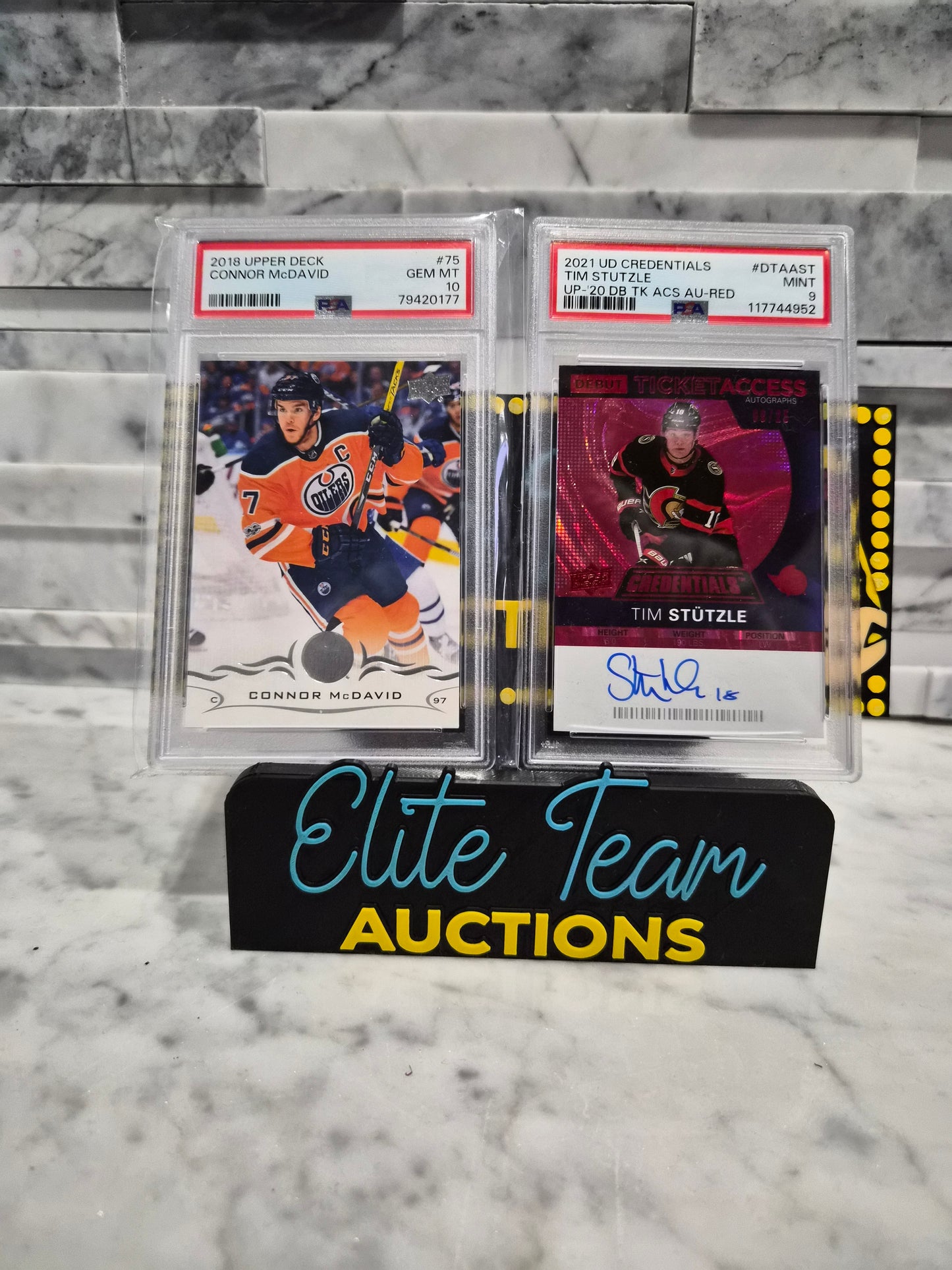 Jumbo Premier Custom Card Stand (add your logo)