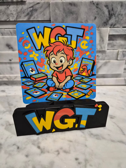 Jumbo Premier Custom Card Stand (add your logo)