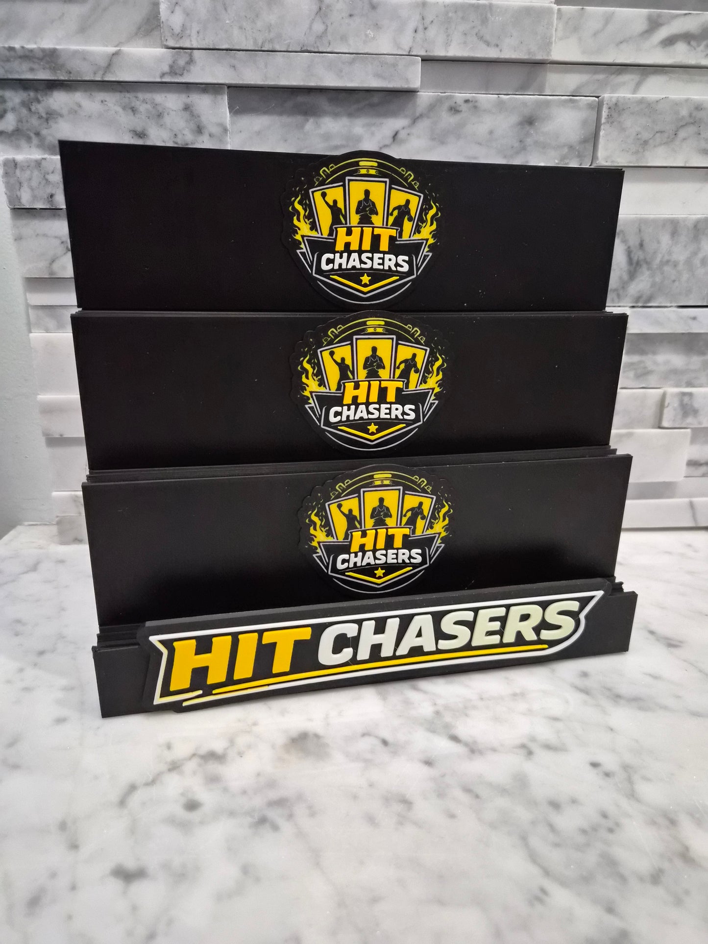Custom Tier Card Stand (add your logo), For Sports Cards, Pokemon, MTG, Breakers