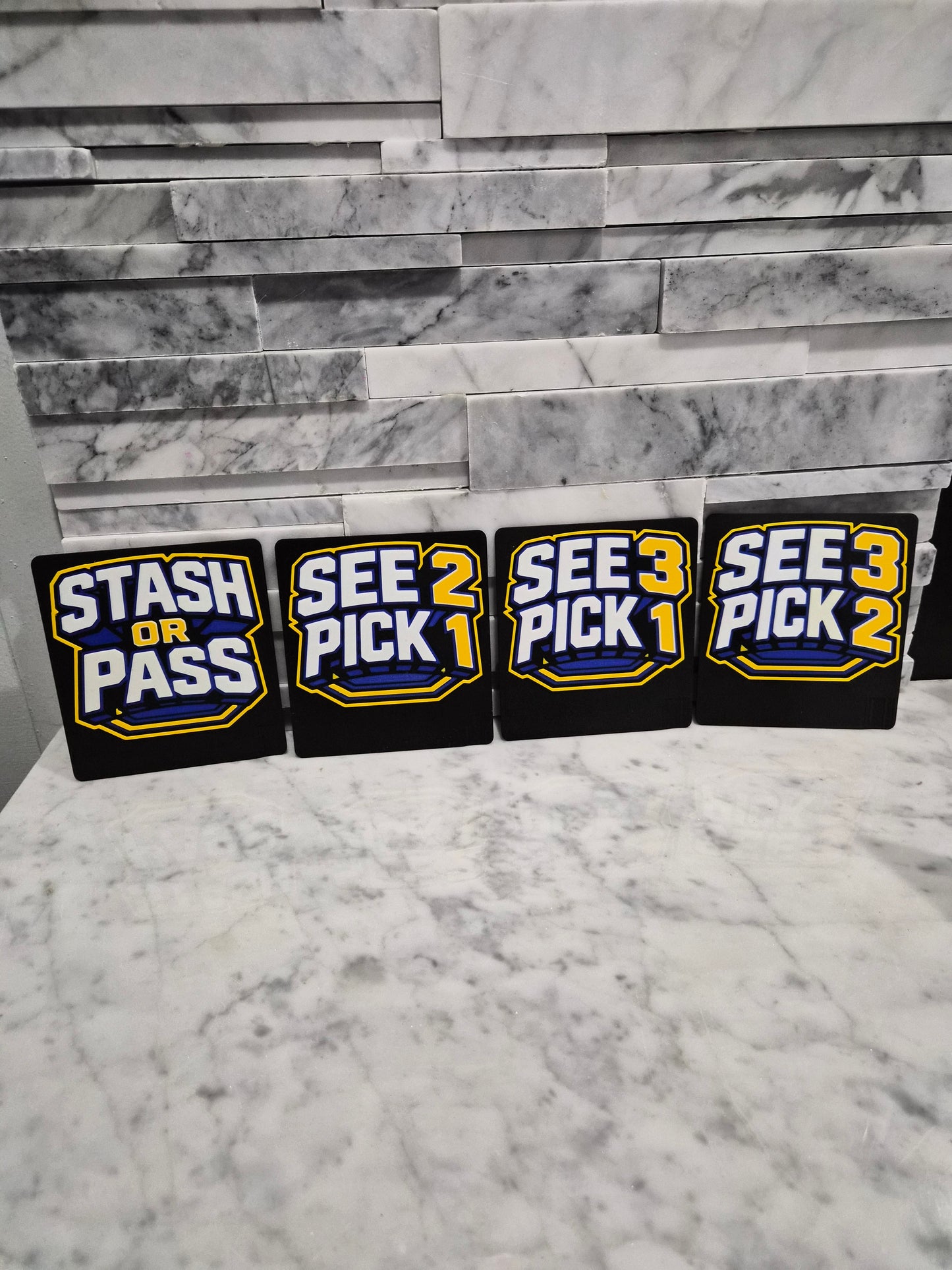 Card Breaks Sign Bundle, Stash or Pass, See 2 Pick 1, See 3 Pick 1, Giveaway
