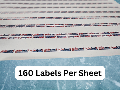 Card Toploader Stickers, Top Loader Labels, Advertising Stickers, Custom Logo