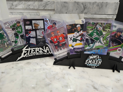 5 Card Display Stand, Custom Logo, Personalized 3d printed card display