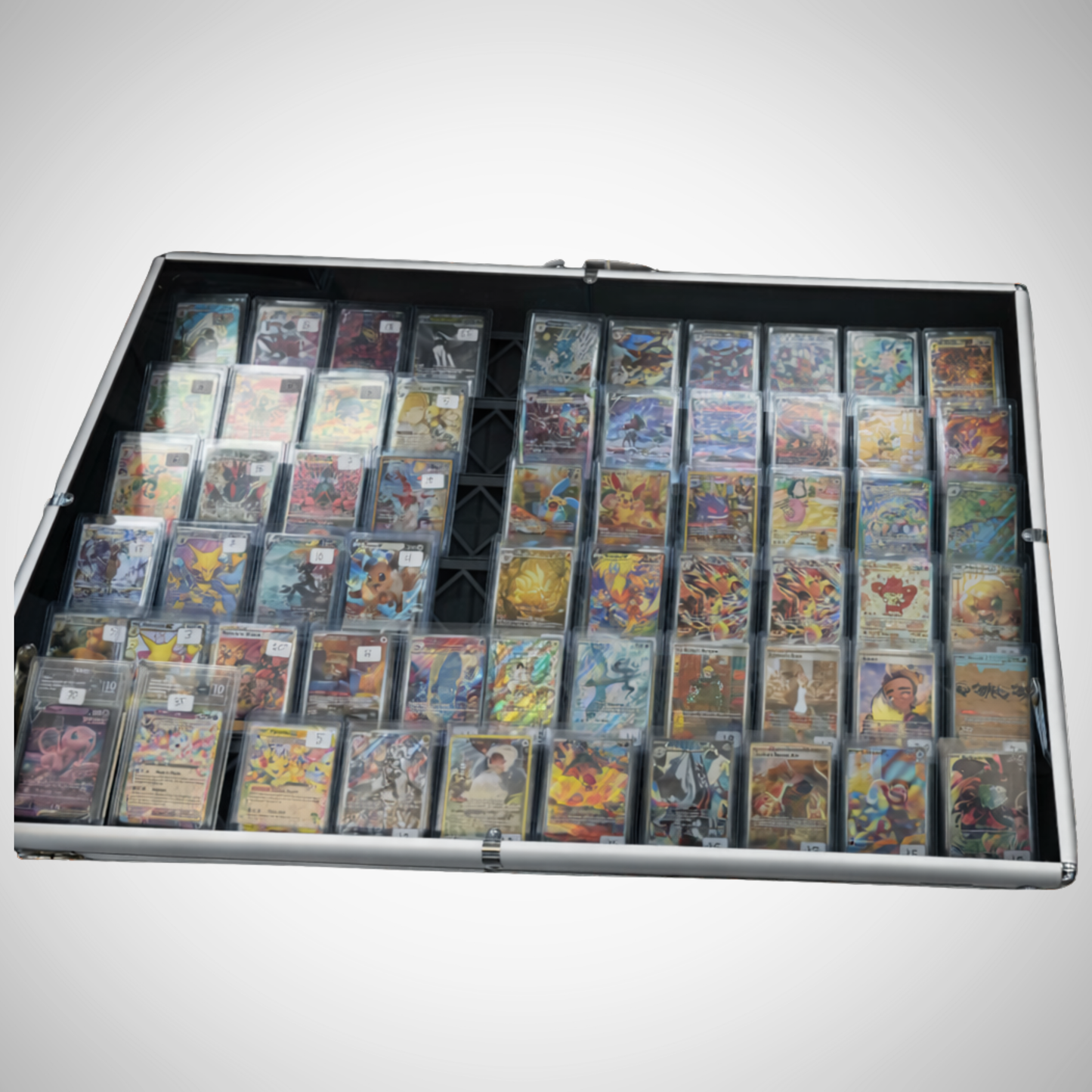Illusion Card Risers, Display Case Card Riser Stands for your card case, Sold in sets