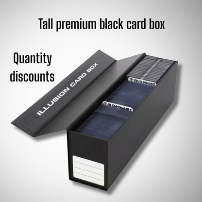 Trading Card Storage Boxes - Fits Magnetic Closure & Top loaders, Quick Fold Box