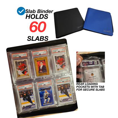Illusion Slab binder | 60 slab capacity | Pokemon or Sports Cards Folder
