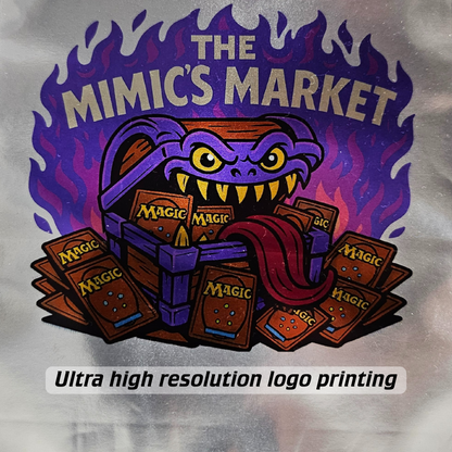 Custom card break repacks pouch bag, high resolution logo, for sports cards, TCG cards