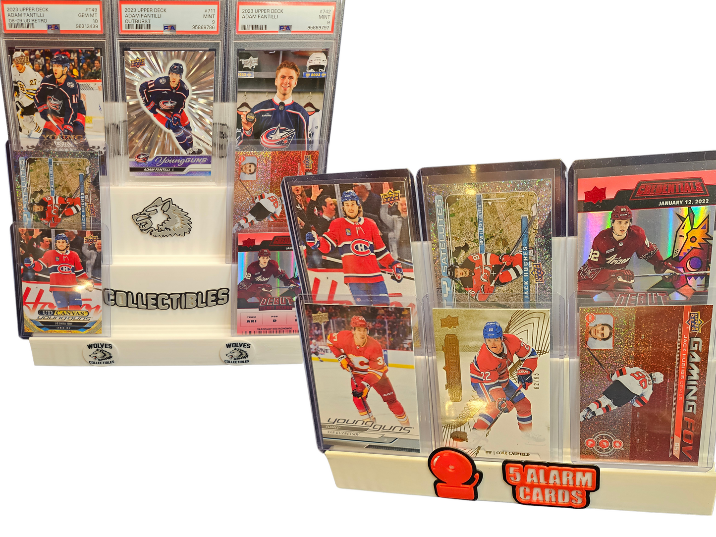 Custom Tier Card Stand (add your logo), For Sports Cards, Pokemon, MTG, Breakers