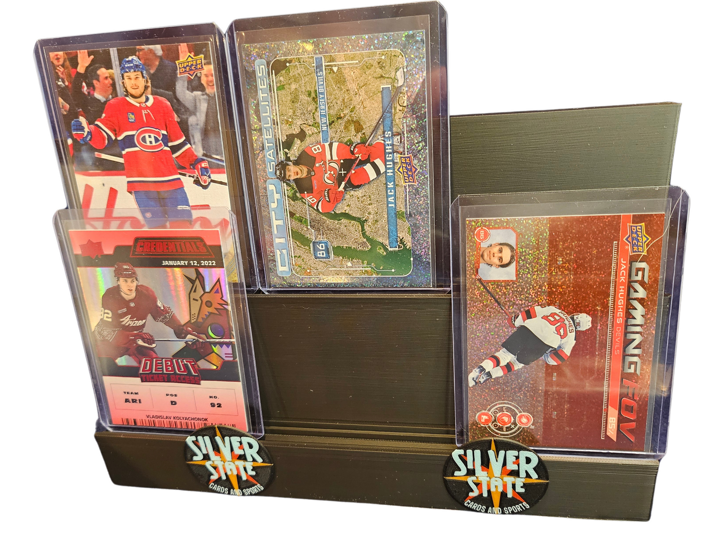 Custom Tier Card Stand (add your logo), For Sports Cards, Pokemon, MTG, Breakers