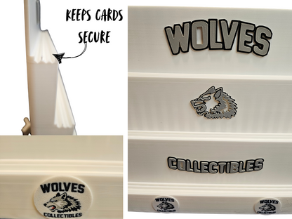 Custom Tier Card Stand (add your logo), For Sports Cards, Pokemon, MTG, Breakers